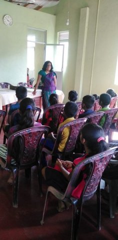 A special program for the school holidays for the children of the Dolahena Division (2023-02-09)